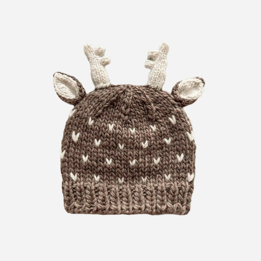 BLUEBERRY HILL - ACC - SAWYER DEER HAT - TAN
