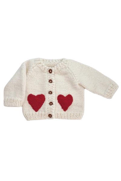 Red Heart Infant Cardigan