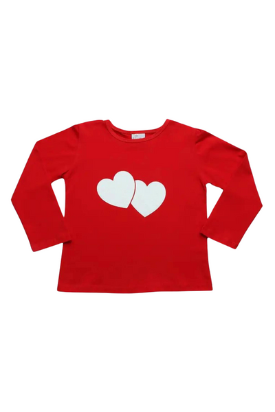 Double Glitter Heart Infant Shirt