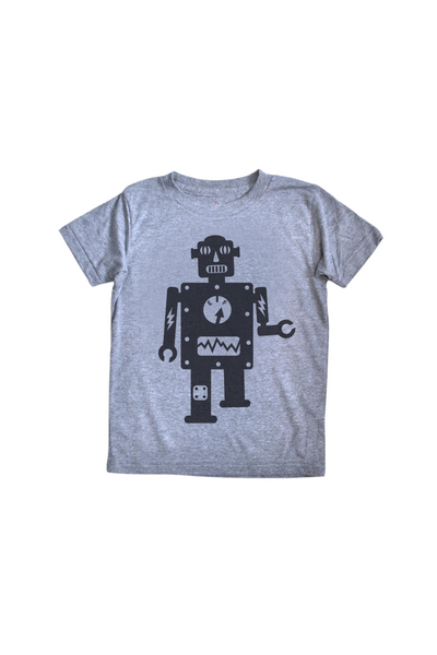 Gray Robot Infant T-Shirt