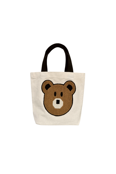 Bear Patched Tote