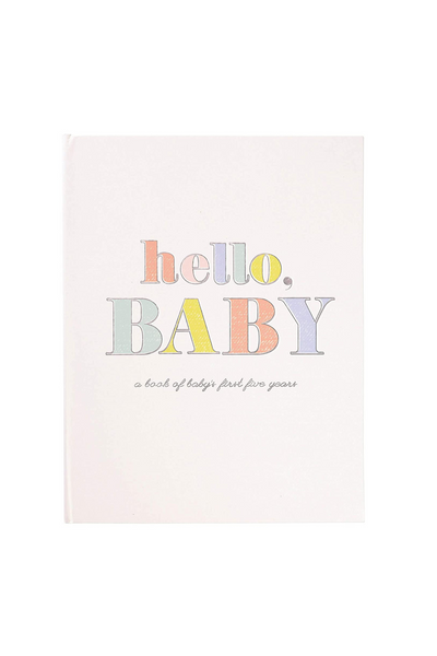 "Hello Baby" Memory Book
