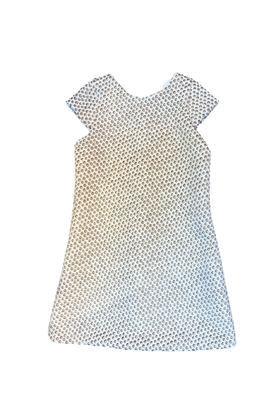 Ivory Bubbles A Line Dress