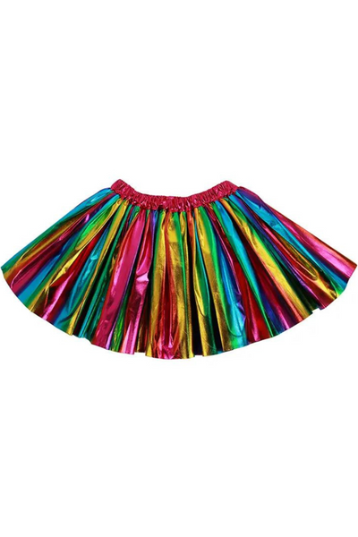Metallic Rainbow Skirt