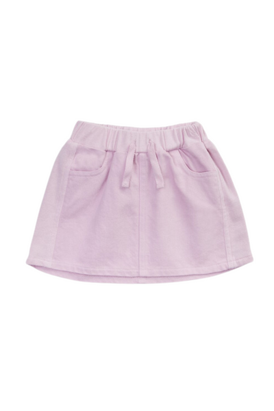 Peony Pink Twill Skirt