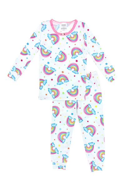 Rainbow & Stars Pajamas Set