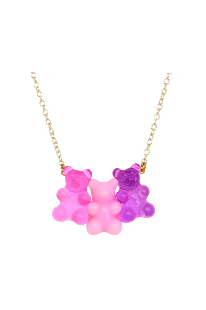 Bubblegum Gummy Bear Necklace