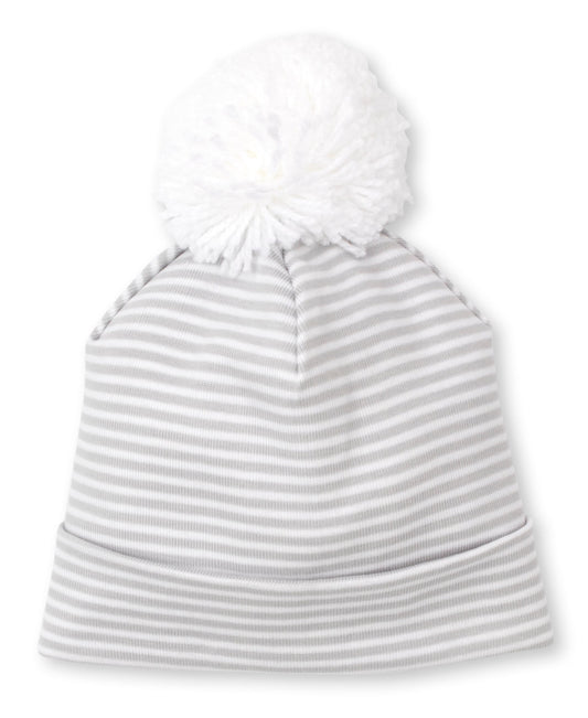 KISSY KISSY - BBY - CLASSIC RIB NOVELTY HAT - SILVER