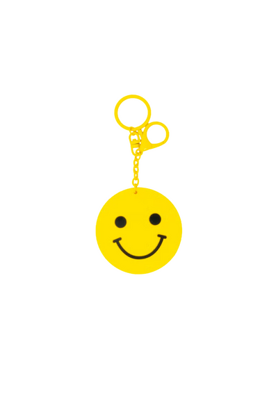 Happy Face Keychain/Handbag Charm