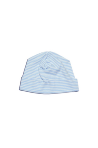Light Blue Striped Hat