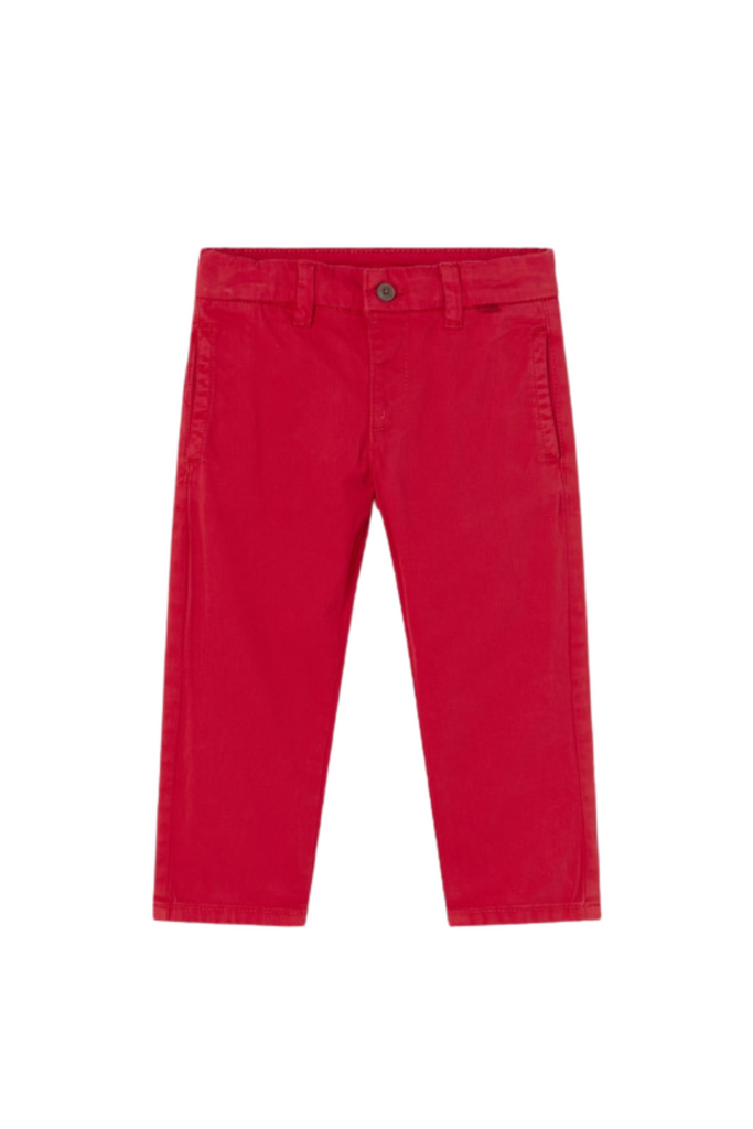 Red Twill Pant