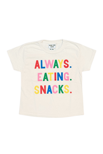 "Always Eating Snacks" Infant T-Shirt