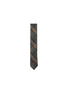 Striped Tie - Brown