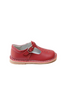 Joy Leather Mary Janes - Red