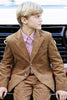 Brown Bowen - Khaki Corduroy Gentleman's Jacket