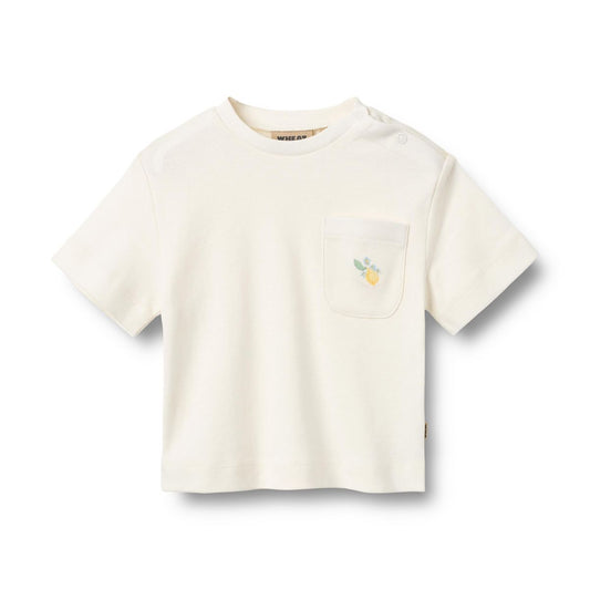 WHEAT - BBY - ELSINE T-SHIRT S/S - IVORY