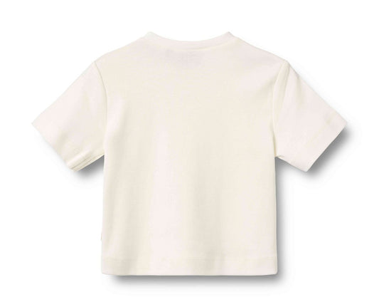 WHEAT - BBY - ELSINE T-SHIRT S/S - IVORY