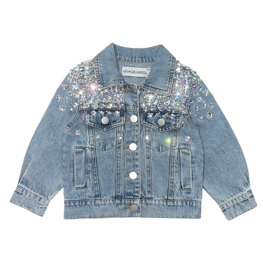 Mini Dreamers Hazel Gemstone Jacket Denim