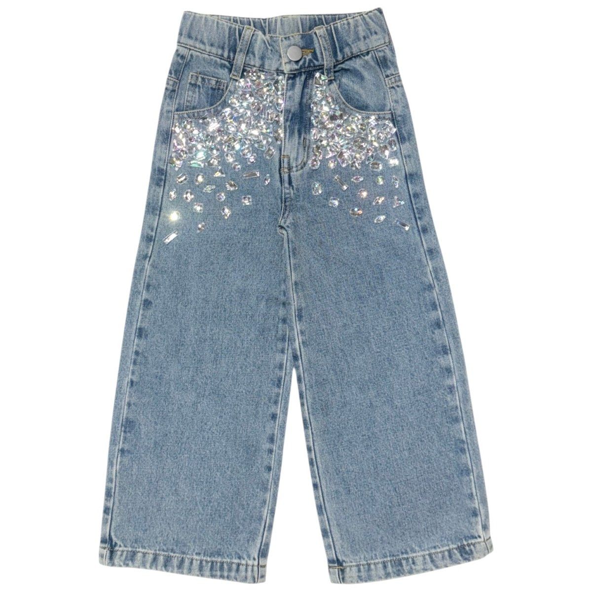 Mini Dreamers Lia Gemstone Jeans Denim