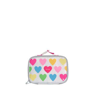 STATE BAGS - ACC - RODGERS LUNCH BOX - HAPPY FUZZY HEARTS