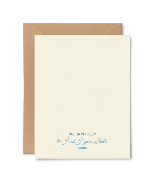 PINK PIGEON STUDIO - T&B - BIRTHDAY CAKE CARD