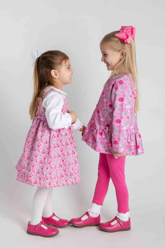 FLORENCE EISEMAN - TG - KNIT LEGGINGS WITH SCALLOPED HEM - PINK