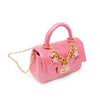 Classic Sparkle Top Handle Handbag: Pink Lemonade