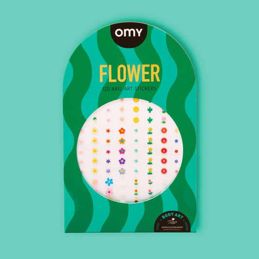 OMY - ACC - NAIL ART STICKERS - FLOWER