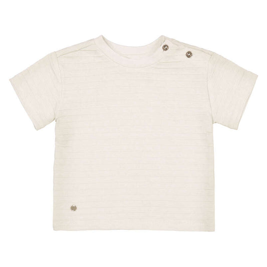 MAYORAL - BBY - S/S T-SHIRT - CREAM