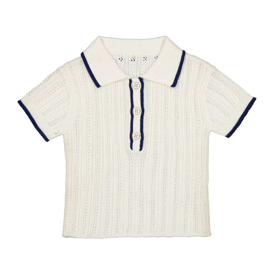 MAYORAL - BBY - S/S POLO - NATURAL