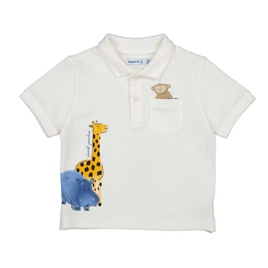 MAYORAL - BBY - POLO SHIRT - CREAM