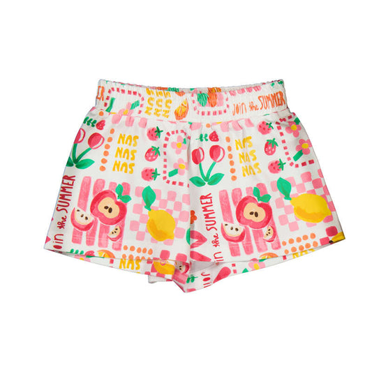 MAYORAL - BBY - PRINTED KNIT SHORTS - HIBISCUS