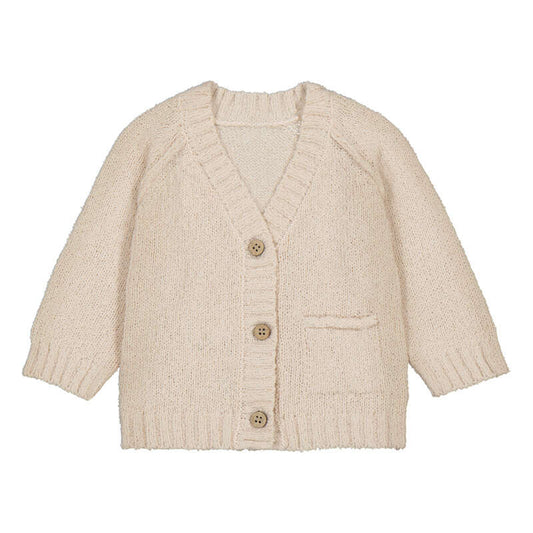 MAYORAL - BBY - KNIT CARDIGAN - WHEAT