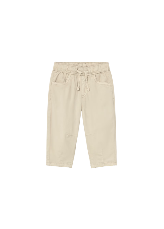 MAYORAL - BBY - POPLIN PANTS WITH ELASTANE - HEMP