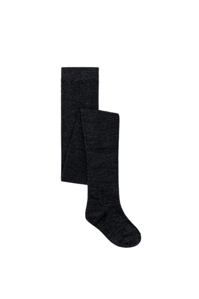 Black Lurex Tights