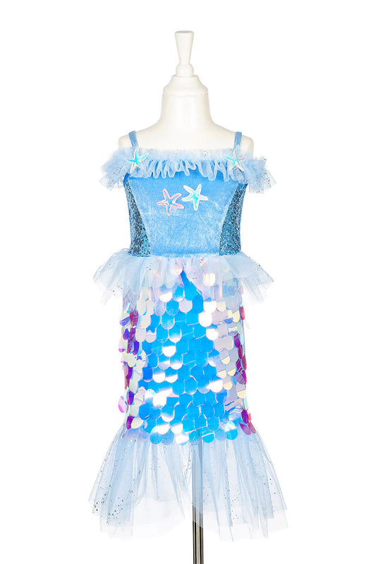 SPEEDY MONKEY - T&B - LORELIE MERMAID COSTUME DRESS FOR KIDS - BLUE