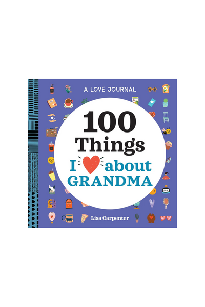"100 Things I Love about Grandma" Book