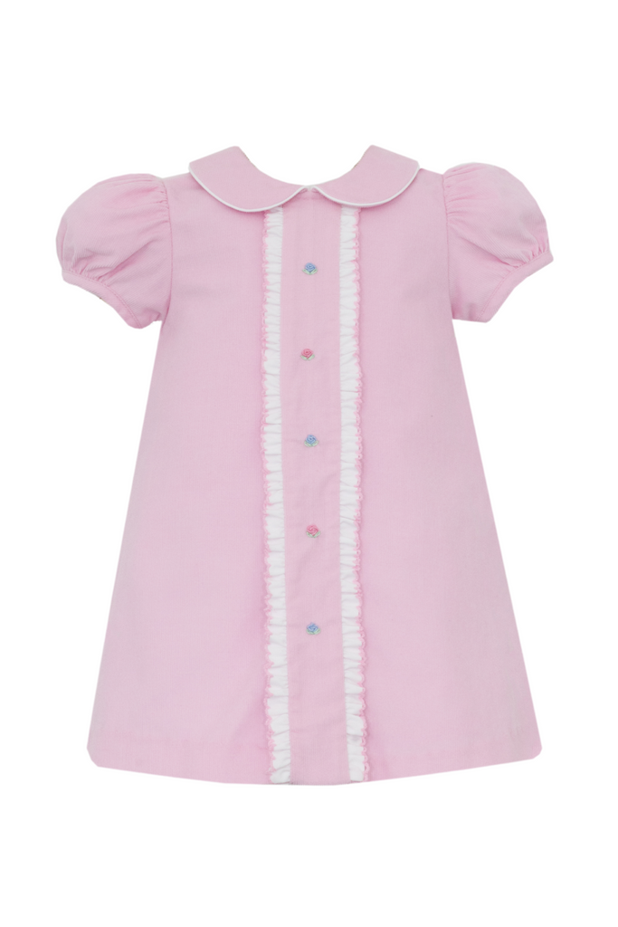 Petit Bebe - Pink Corduroy A-Line Dress
