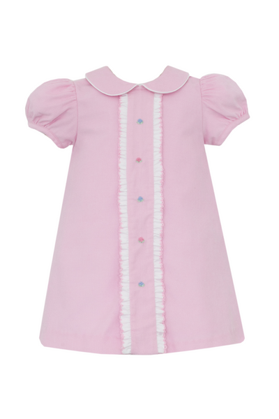 Petit Bebe - Pink Corduroy A-Line Dress