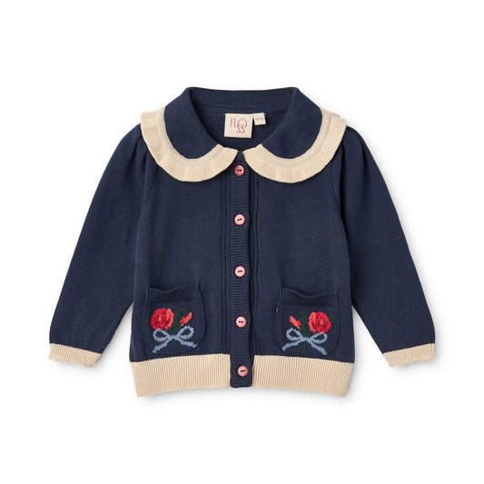 FLOSS - TG - BIANCA CARDIGAN - NEW NAVY