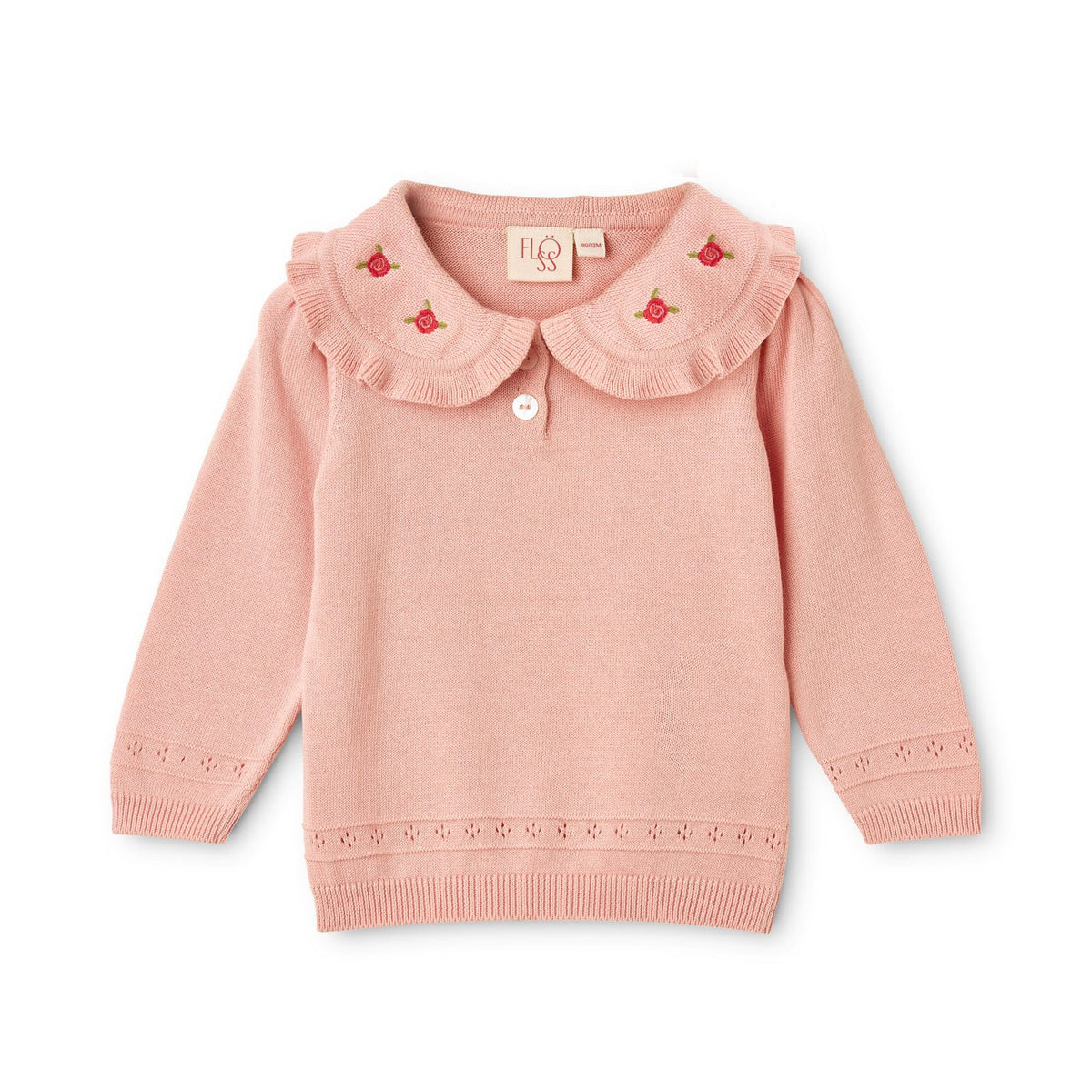 FLOSS - TG - JOSEPHINE SWEATER - LIGHT BABY PINK