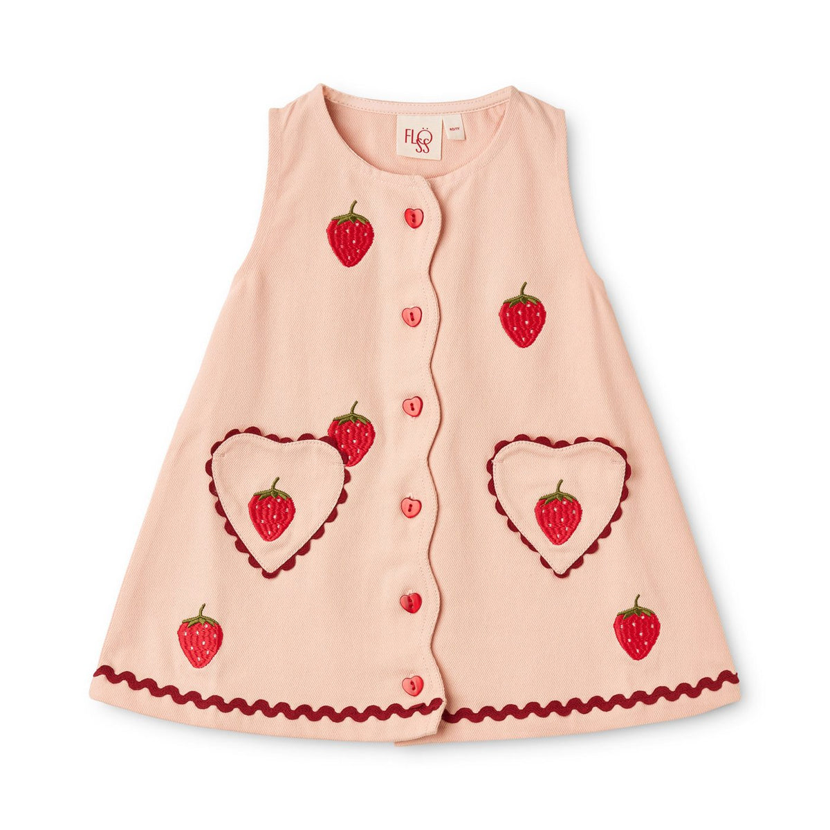 FLOSS - TG - MELODY DRESS - SOFT ROSE