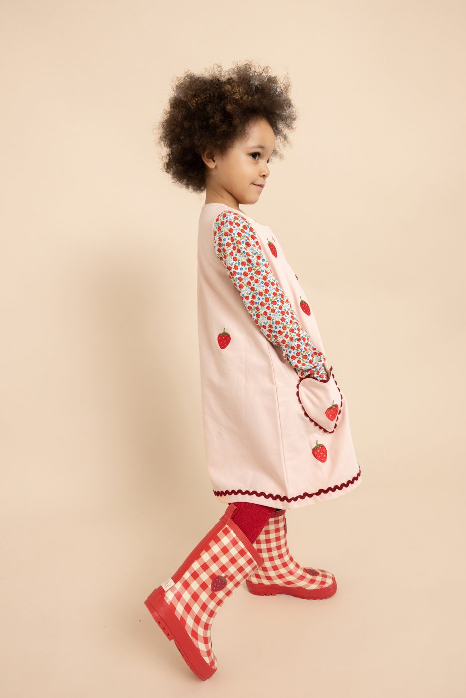 FLOSS - TG - MELODY DRESS - SOFT ROSE