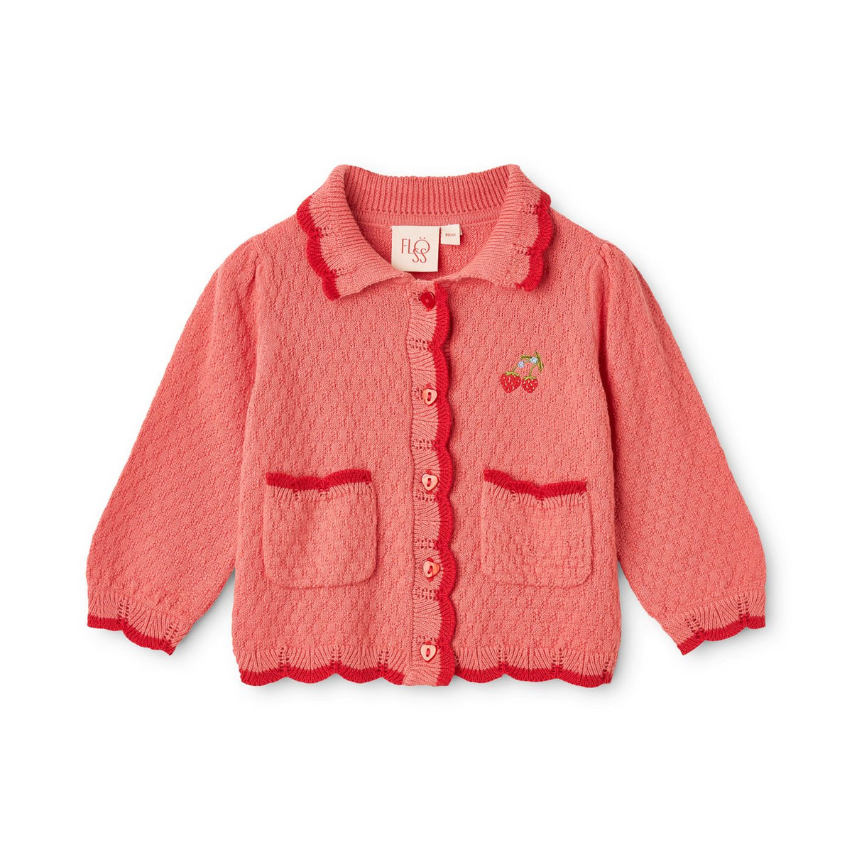 FLOSS - TG - BLOOM CARDIGAN - BLOSSOM PINK