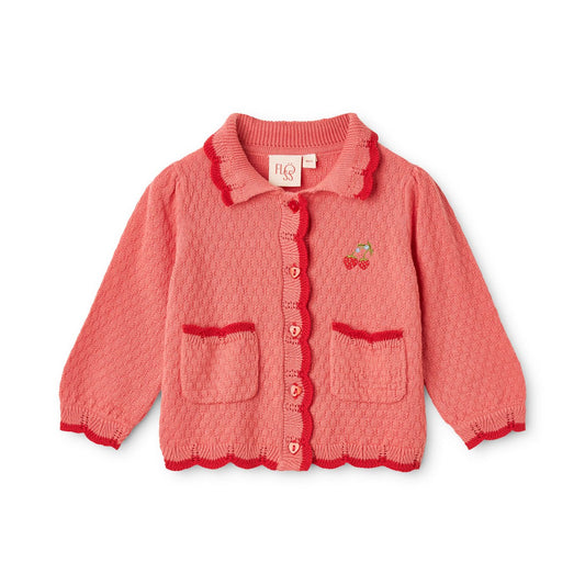 FLOSS - TG - BLOOM CARDIGAN - BLOSSOM PINK