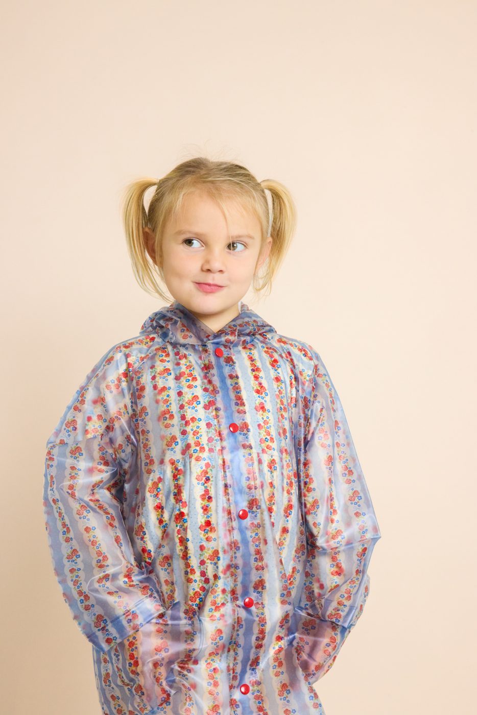 FLOSS - BBY - IRIS RAINCOAT - BLUE AIR ROSE