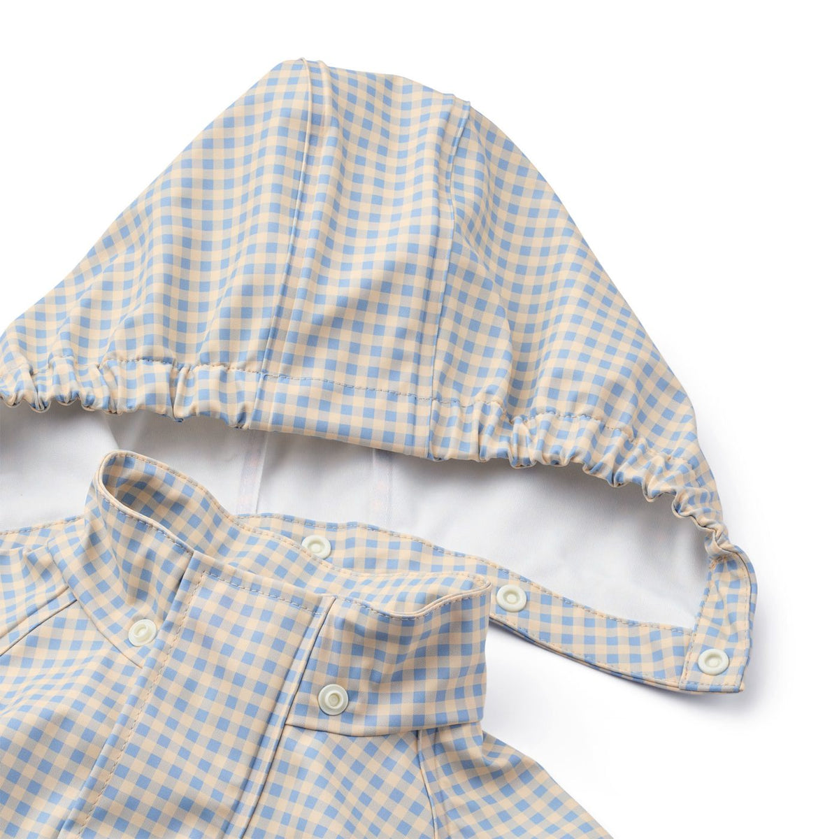 FLOSS - TG - DEW RAINWEAR SET - LIGHT BLUE GINGHAM