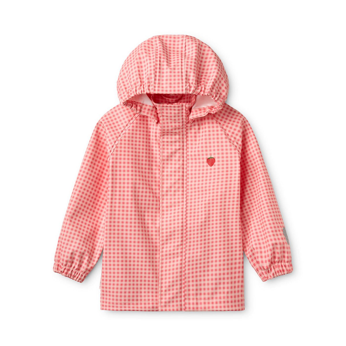 FLOSS - BG - DEW RAINWEAR SET - PINK ROSE GINGHAM