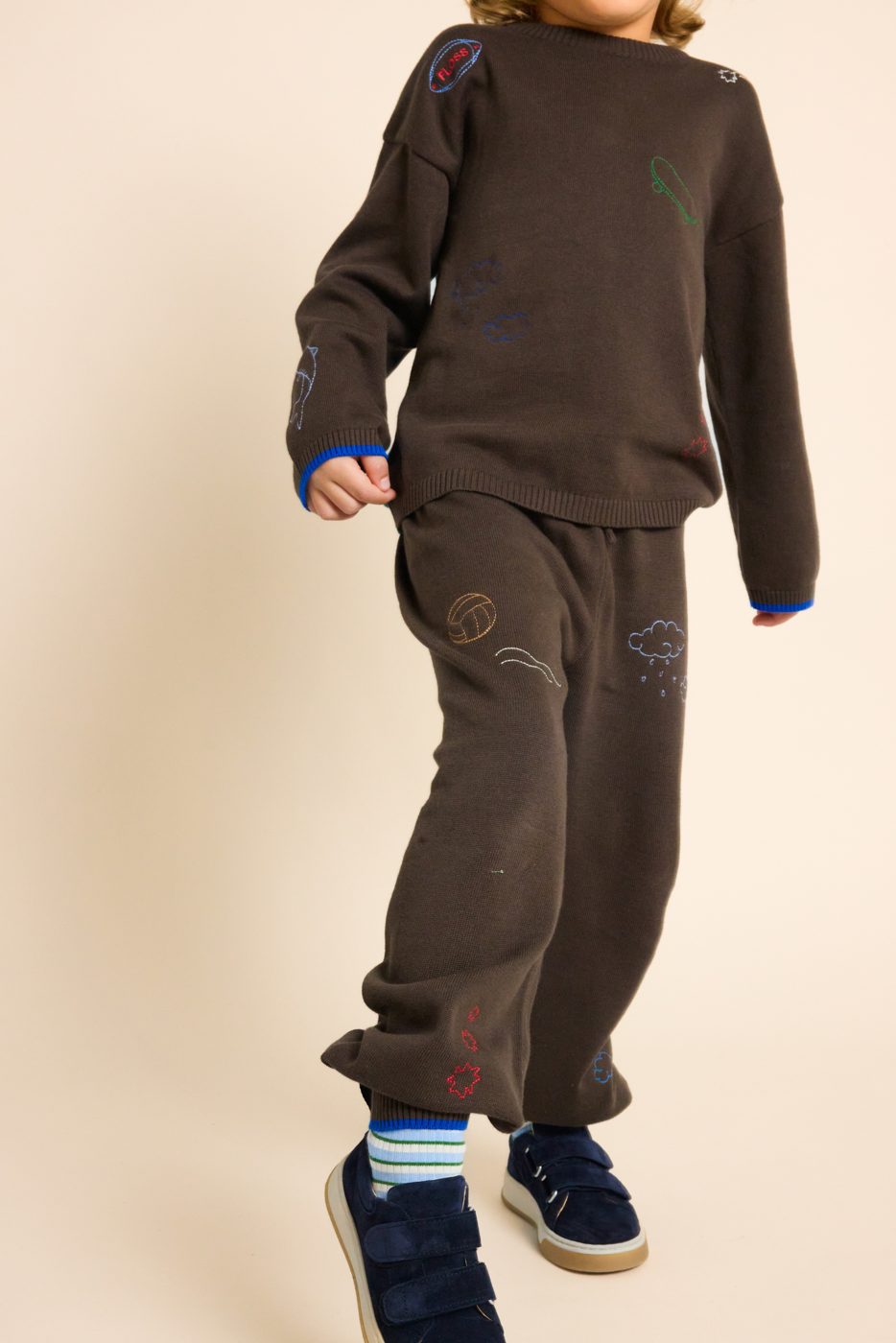 FLOSS - BBY - GUSTAV SWEATER - MOSSWOOD