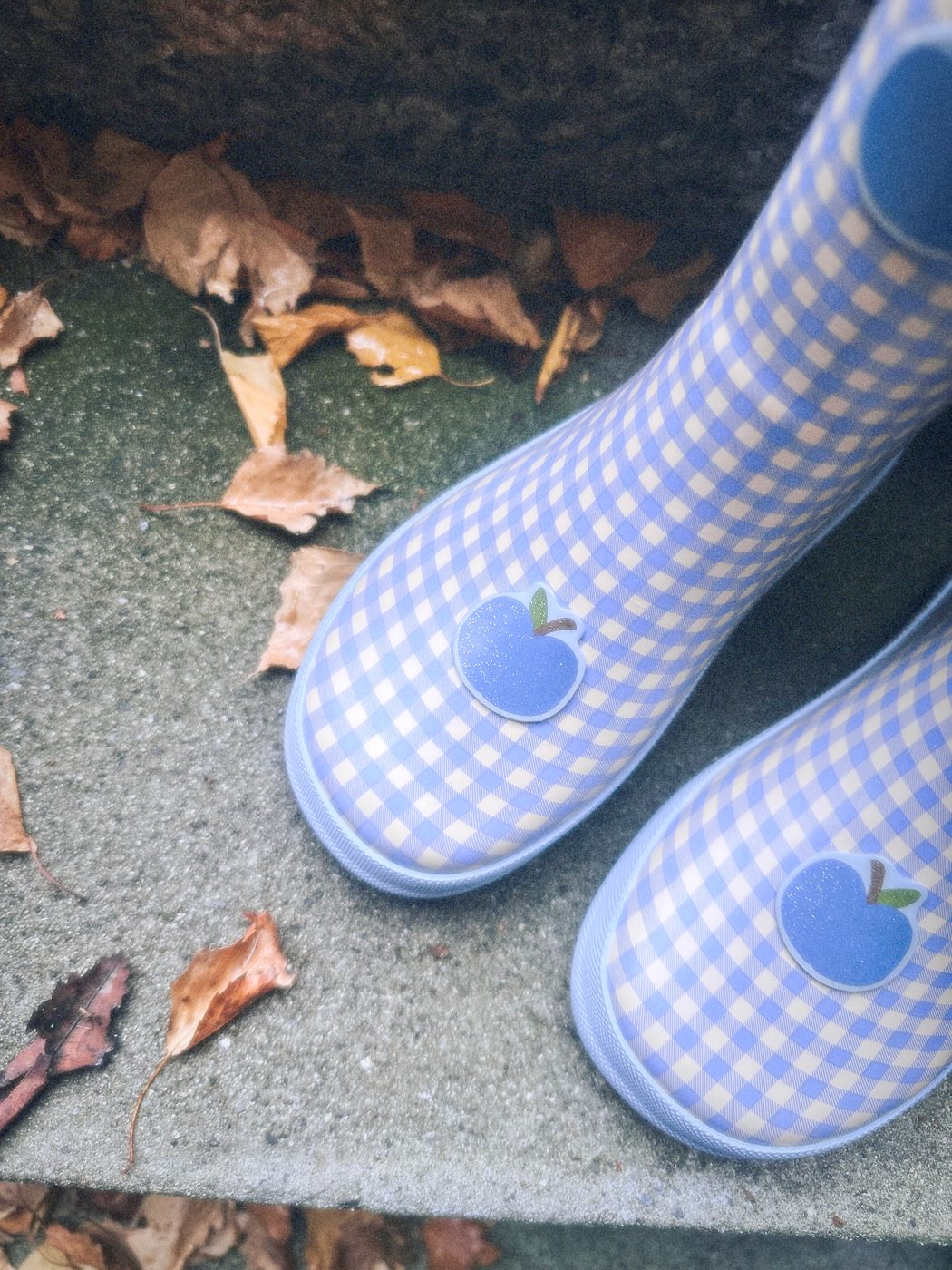 FLOSS - SHOES - MISTY RAIN BOOTS - APPLE GINGHAM